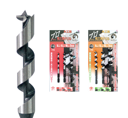 クリスタル ZH326-TiN 11.1 3枚刃ドリル クリスタル ZH326-TiN 10.3 3枚刃ドリル